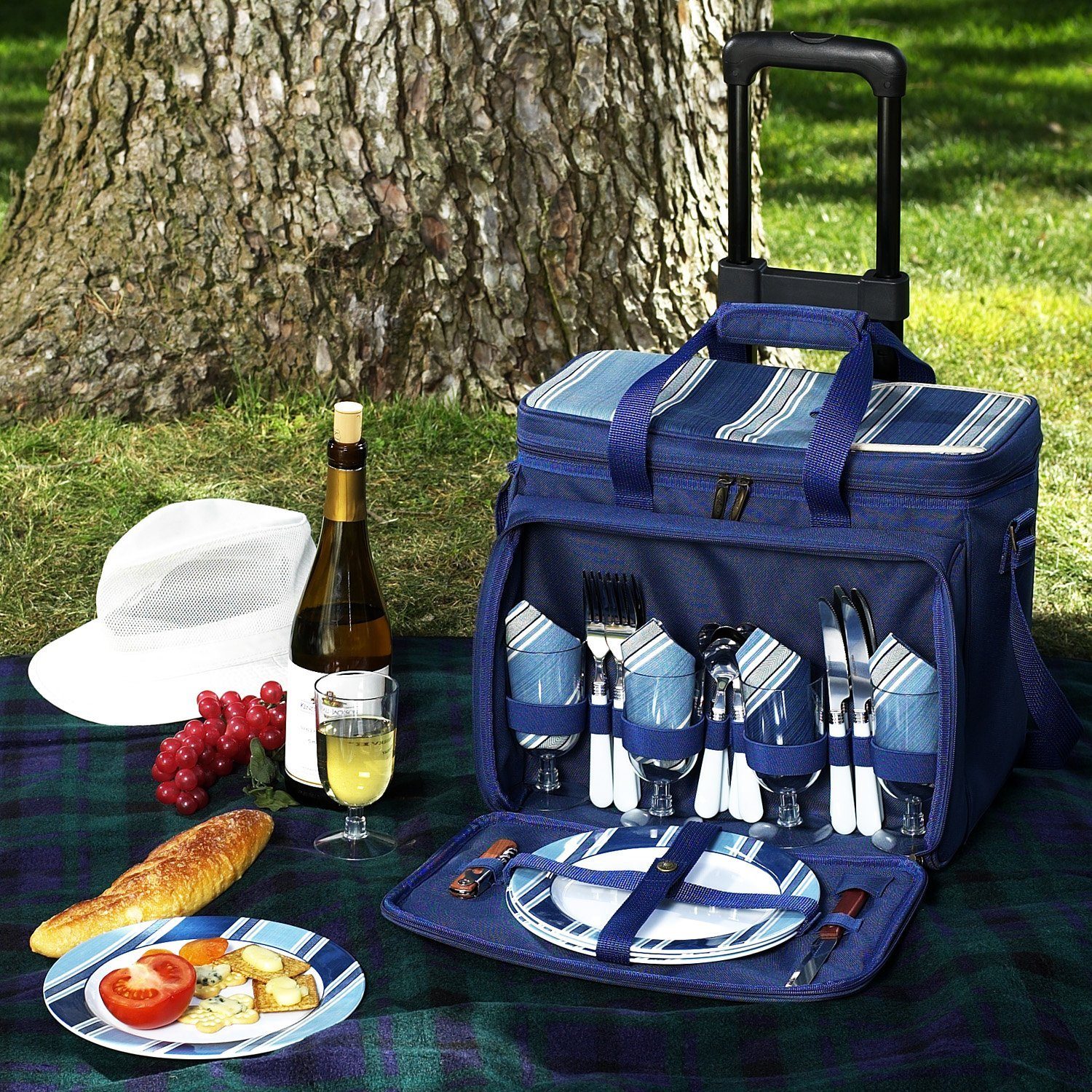 Picnic Sets – Best Picnic Baskets and Supplies – picnic kit — Eatwell101