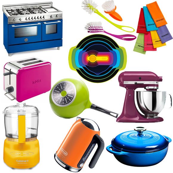 Colorful Millennial Kitchenware : fun kitchen tools