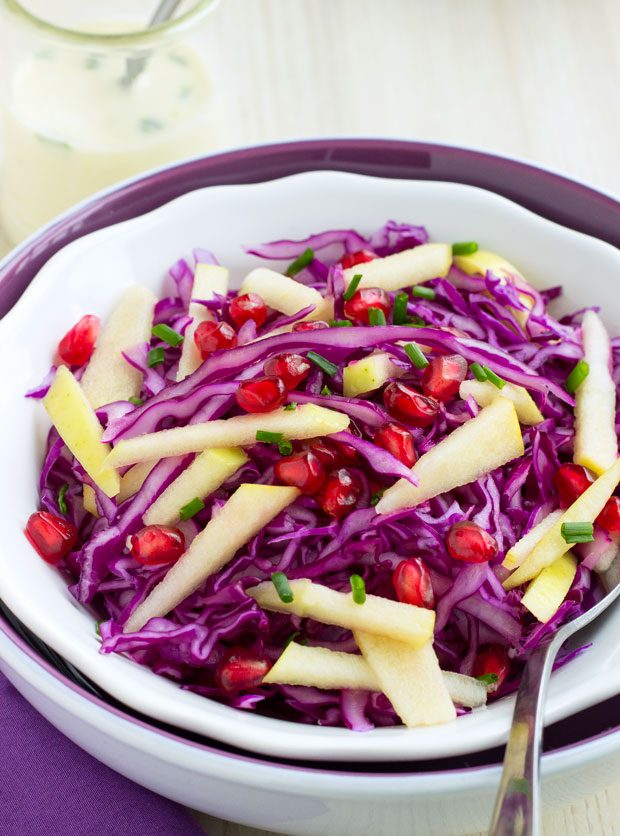 Clean Eating Red Cabbage Salad Recipe — Eatwell101