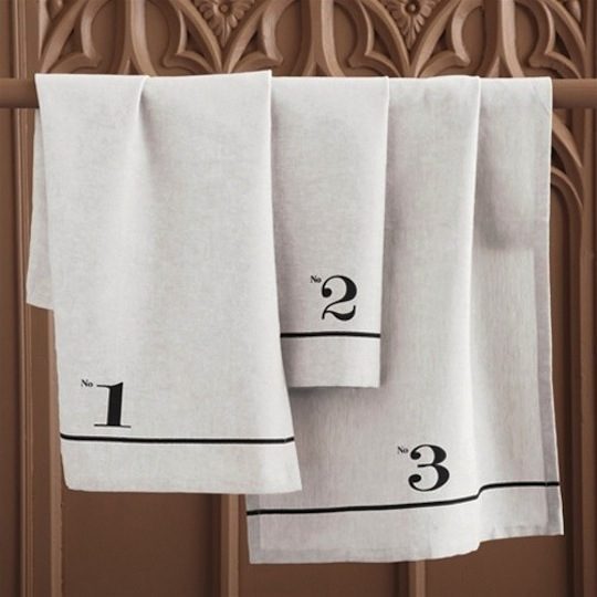 Numerology Dish Towels 