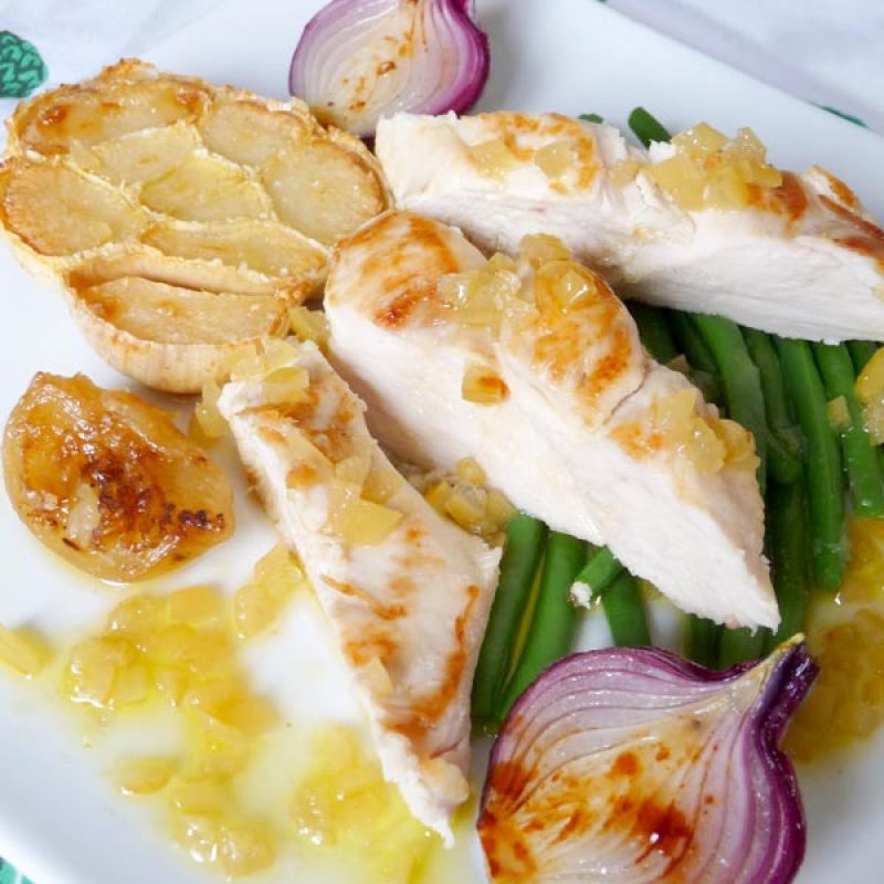 Roast Lemon Chicken Recipe — Eatwell101