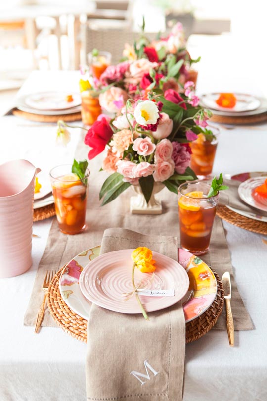 Mother's Day Brunch Ideas and Tablescape