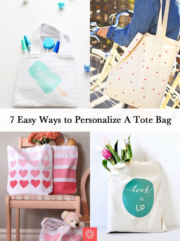 Top 10 Pretty Ideas on How to Decorate a Tote Bag