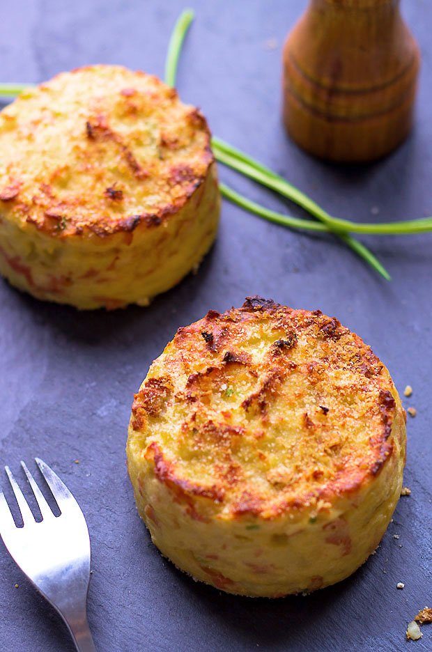 Oven-Baked Mashed Potato Cakes Recipe – Baked Potato Cakes Recipe ...