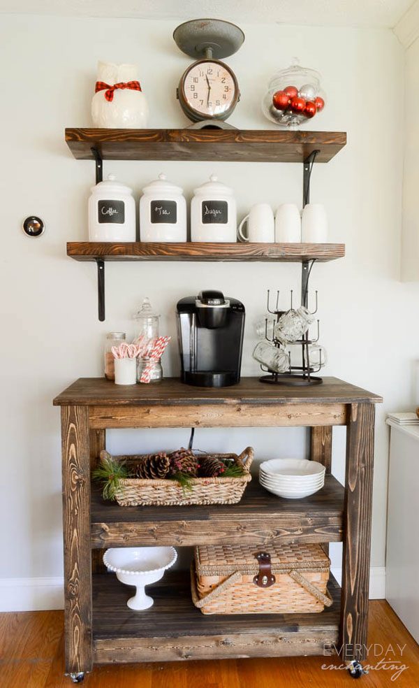 How to create a coffee bar anywhere in your home