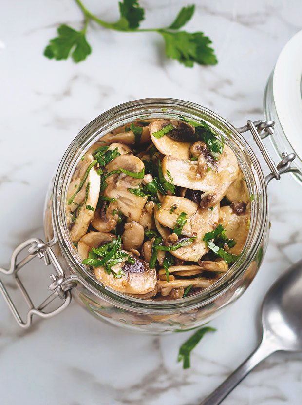 Marinated Mushrooms Recipe — Eatwell101