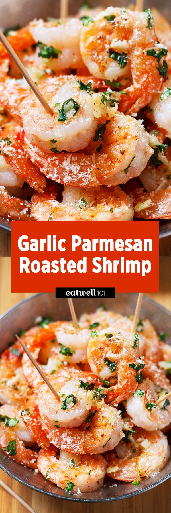 Garlic Parmesan Roasted Shrimp Recipe – Oven Baked Shrimp Recipe ...