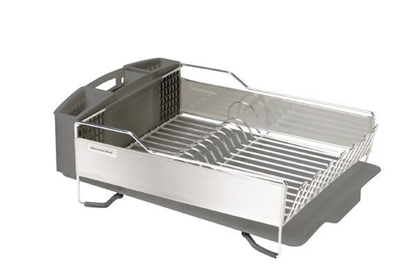 Rohan Dish Drainer, Stainless Steel Sink Dish Drainer