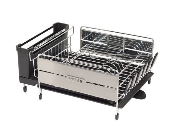 Rohan Dish Drainer, Stainless Steel Sink Dish Drainer