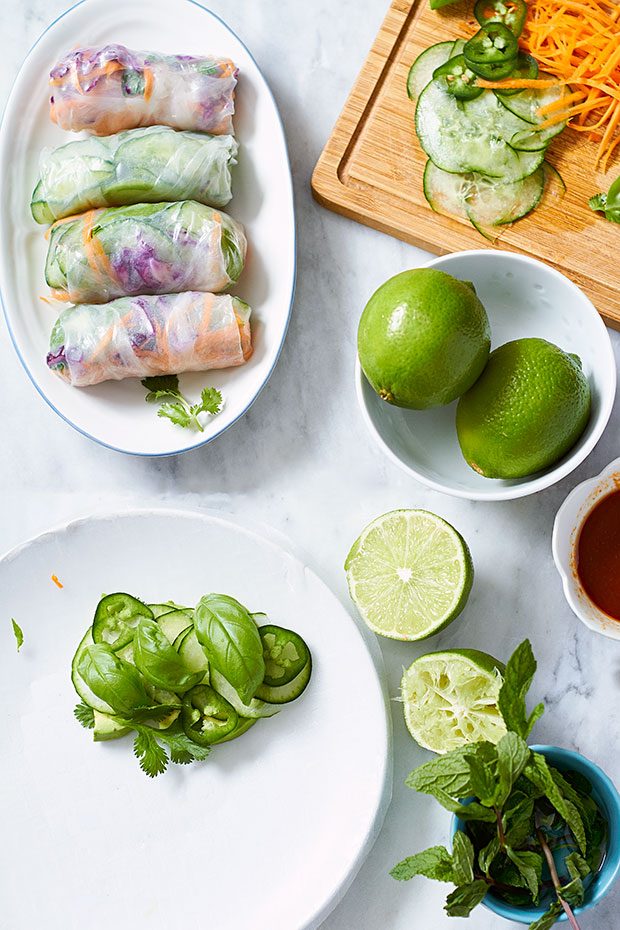 Meal Prep Recipe: Spring Rolls Meal Prep Bowls — Eatwell101