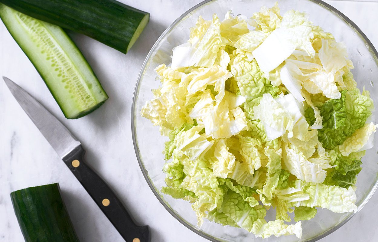 Iceberg and Cabbage Slaw Recipe
