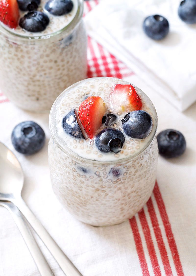 Berry Chia Seed Pudding Recipe — Eatwell101