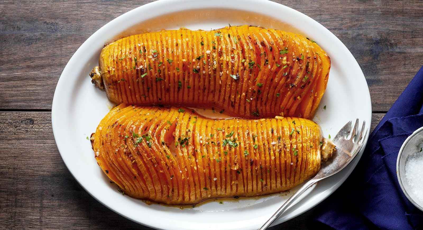 Roasted Butternut Squash Recipe With Garlic Butter Butternut Squash Recipe Eatwell101