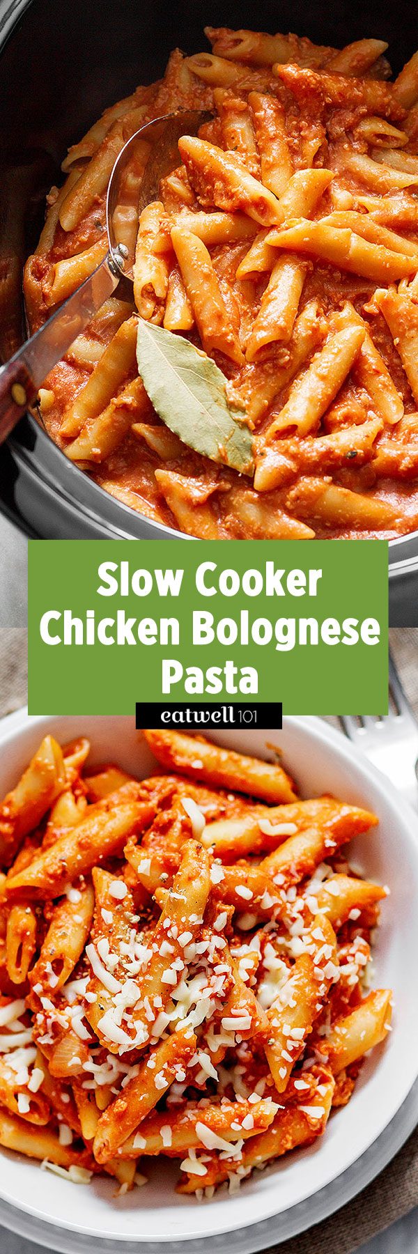 Slow Cooker Chicken Bolognese Pasta Recipe – Crock Pot Chicken Pasta ...