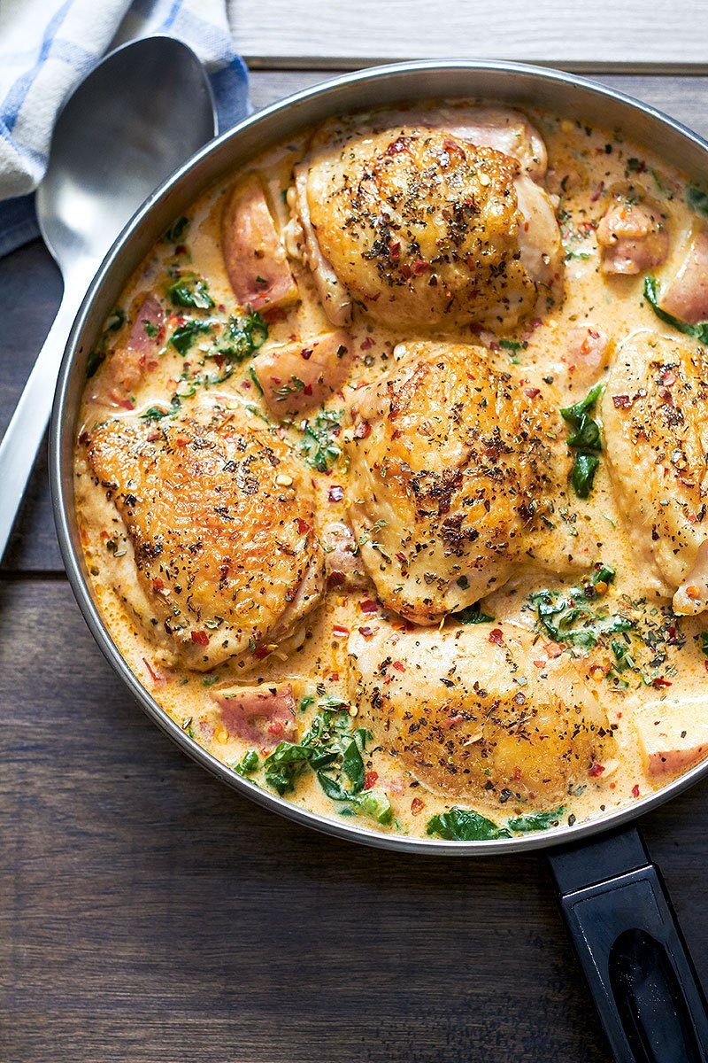 THE ONE PAN CHICKEN AND POTATOES