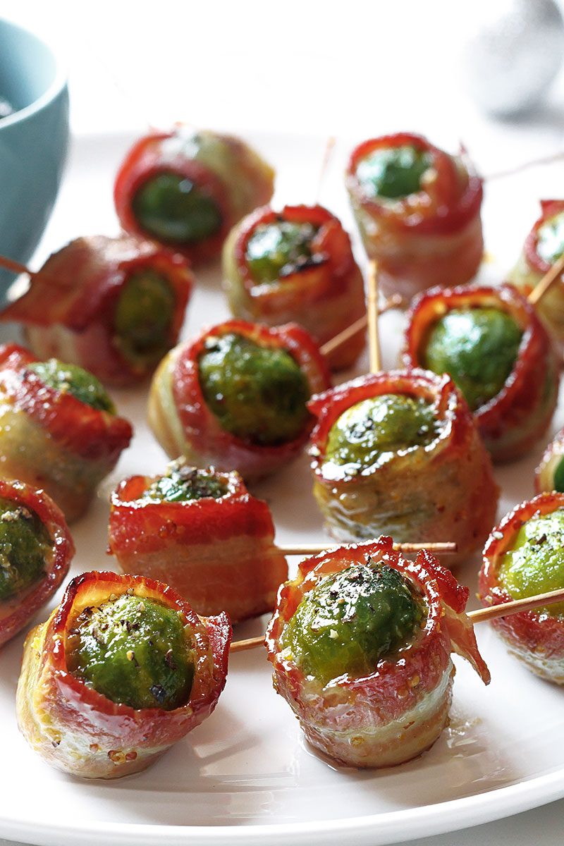 Bacon Maple Roasted Brussels Sprouts Recipe – Roasted Brussels Sprouts ...