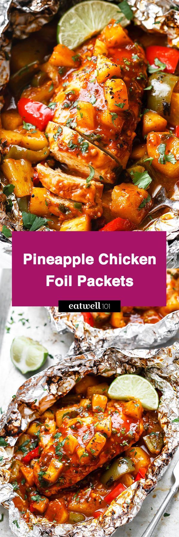 BBQ Chicken Foil Packets • Salt & Lavender