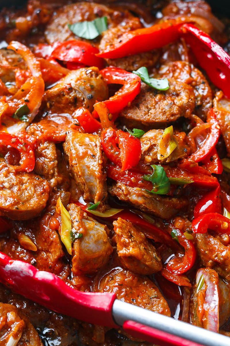Italian Sausage and Peppers Recipe — Eatwell101