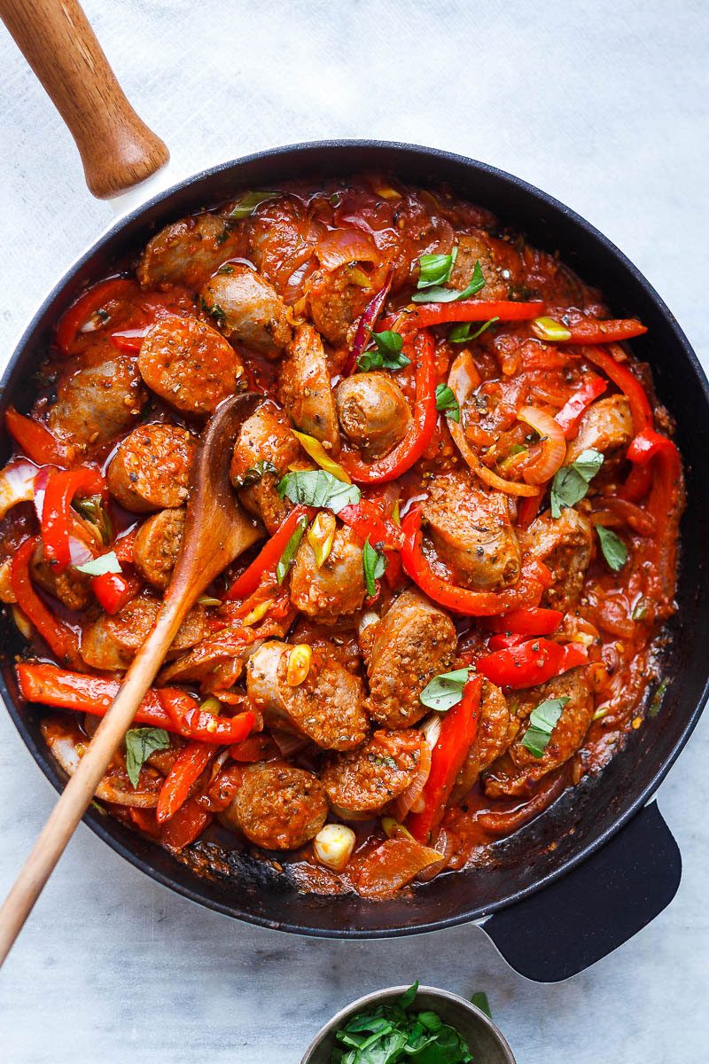 Italian Sausage and Peppers Recipe — Eatwell101