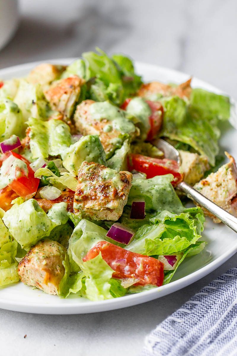 Taco Chicken Salad Recipe — Eatwell101