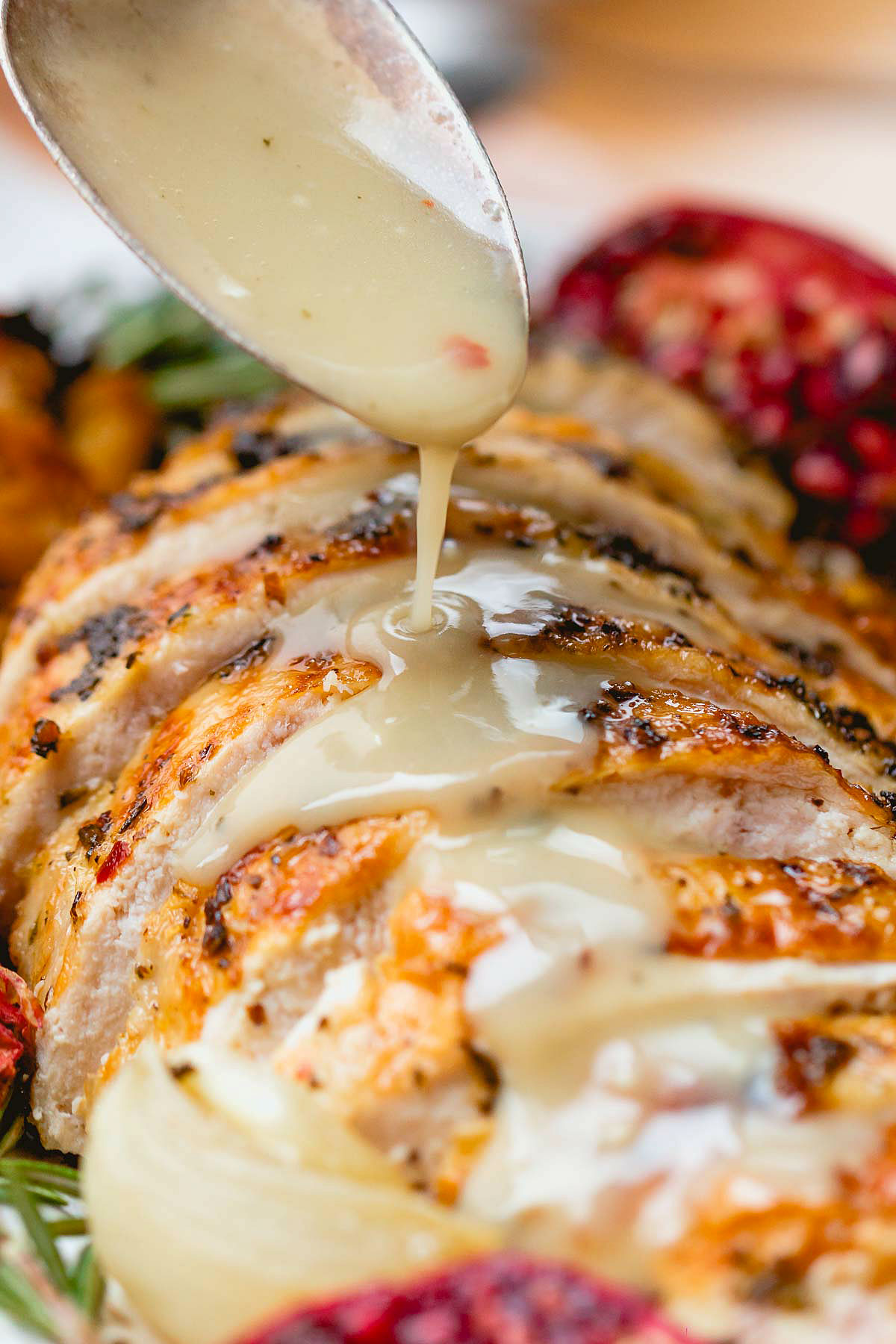 Roasted Turkey Breast Recipe with Garlic Herb Butter – How to Roast a ...