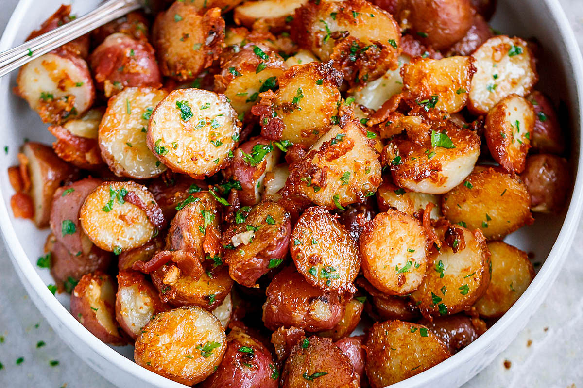 Oven Roasted Baby Red Potatoes w/Garlic