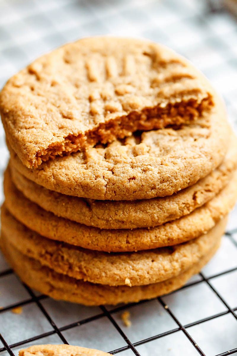 3-Ingredient Peanut Butter Cookies Recipe {Keto & Low Carb 