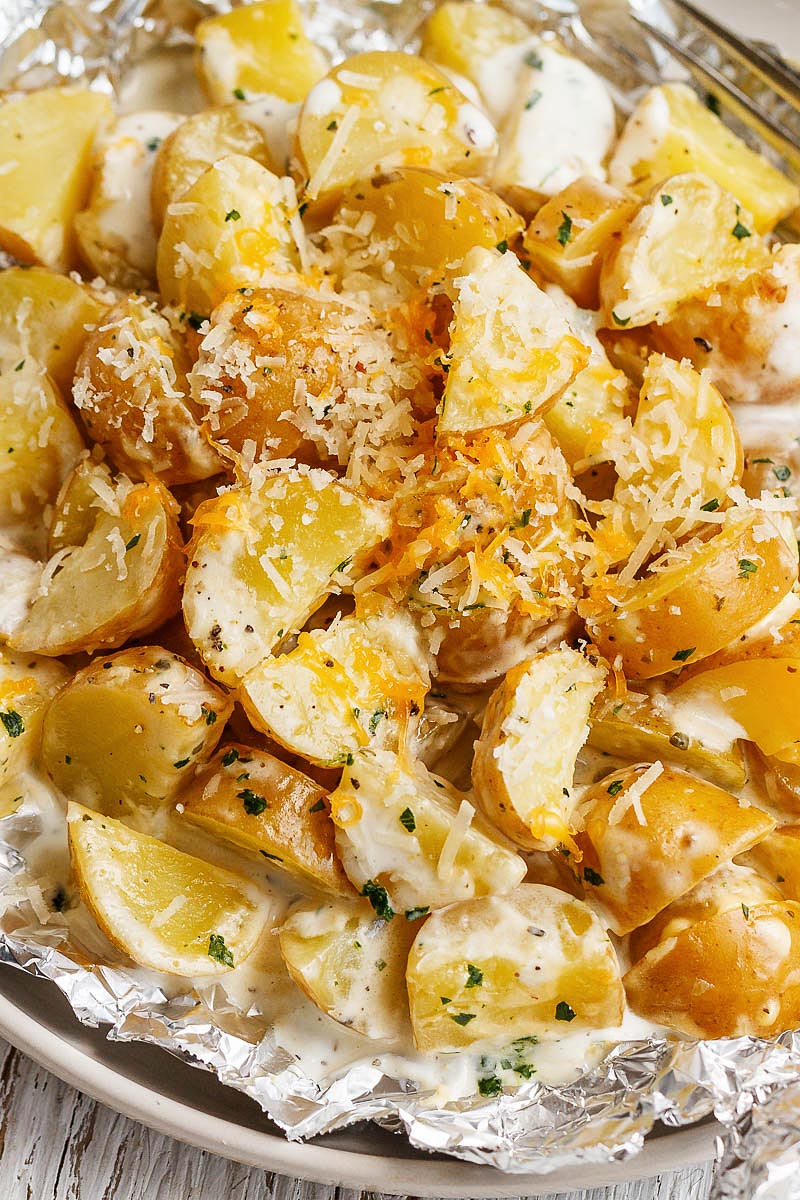 Best Foil Potatoes (Baked in Oven) Recipe