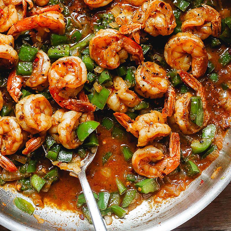 Black Pepper Skillet Shrimp