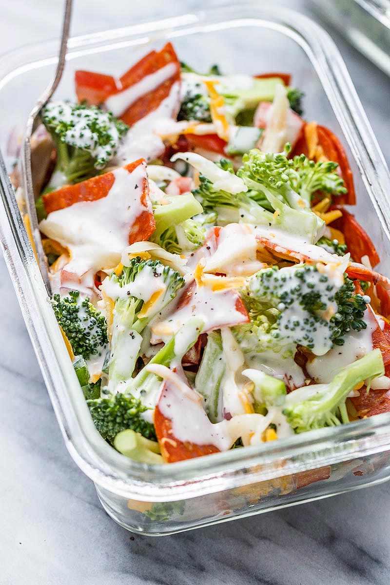 Broccoli Meal Prep Salad Recipe – Broccoli Salad Recipe — Eatwell101