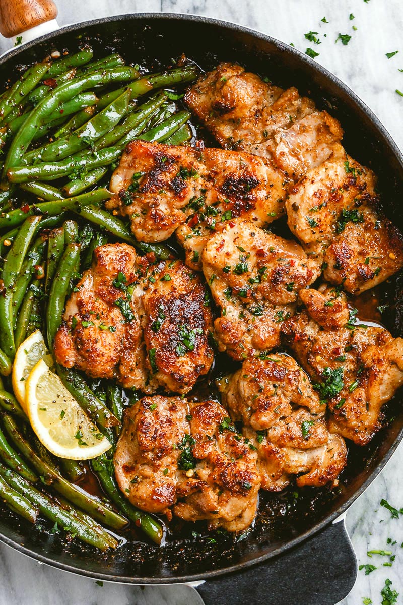 Garlic Butter Chicken Thighs Meal Prep Rice Bowl Or S - vrogue.co
