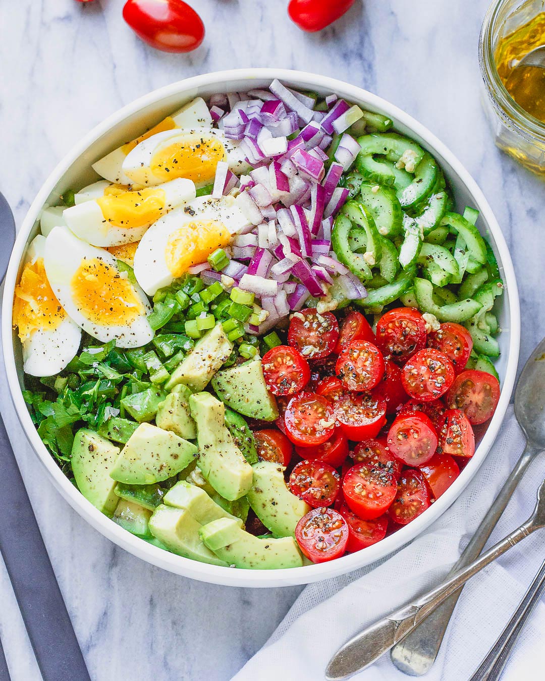 The Best Avocado Egg Salad - Green Healthy Cooking