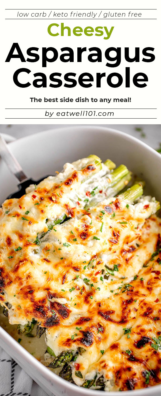 Cheesy Asparagus Casserole Recipe — Eatwell101