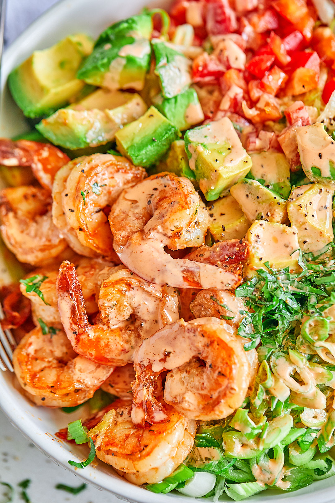 Healthy Lettuce Shrimp Avocado Salad Recipe — Eatwell101