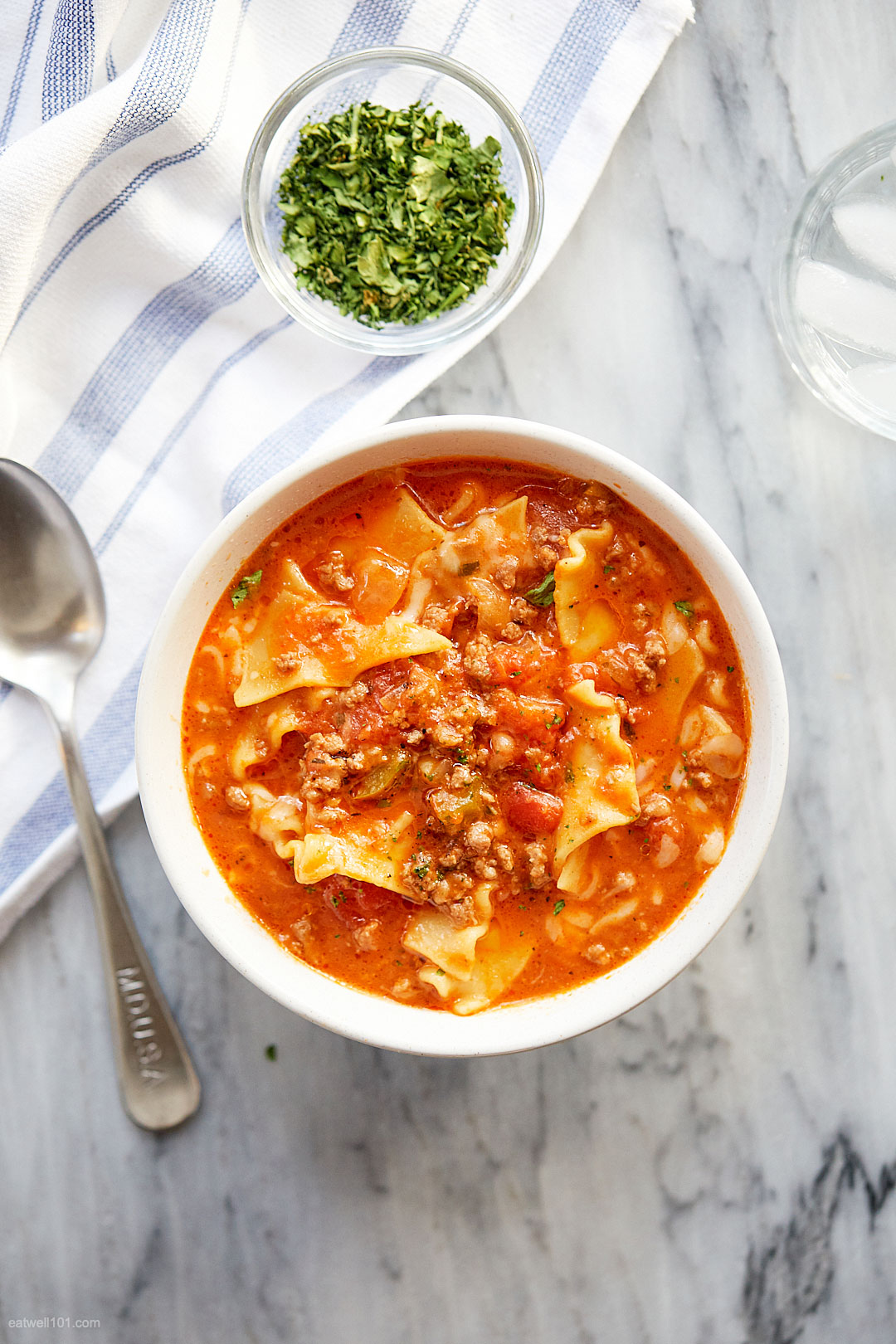 Instant Pot Ground Beef Lasagna Soup – Instant Pot Soup Recipe — Eatwell101