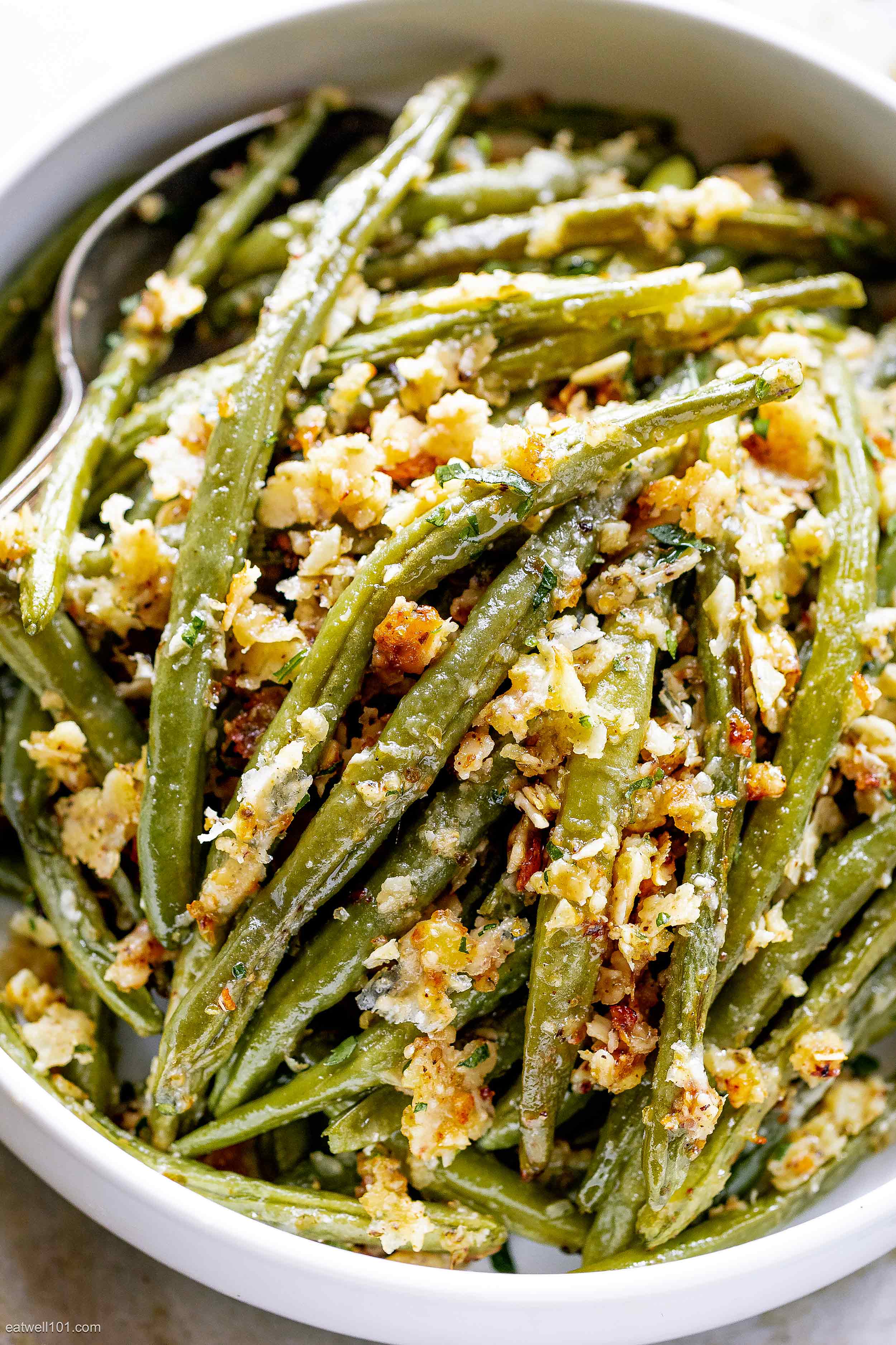 Garlic Parmesan Roasted Green Beans Recipe – How to Roast Green Beans ...