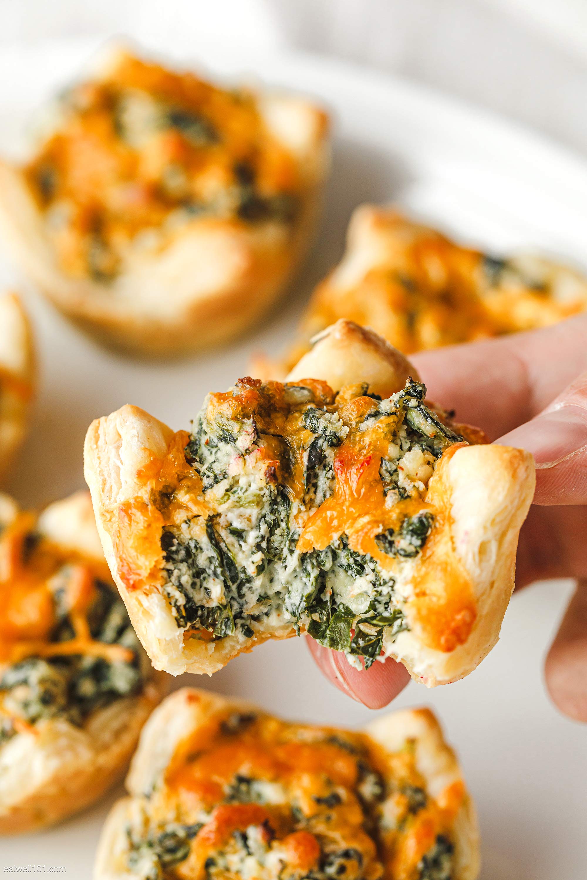 Spinach Dip Puff Bites Recipe – Spinach Dip Recipe — Eatwell101