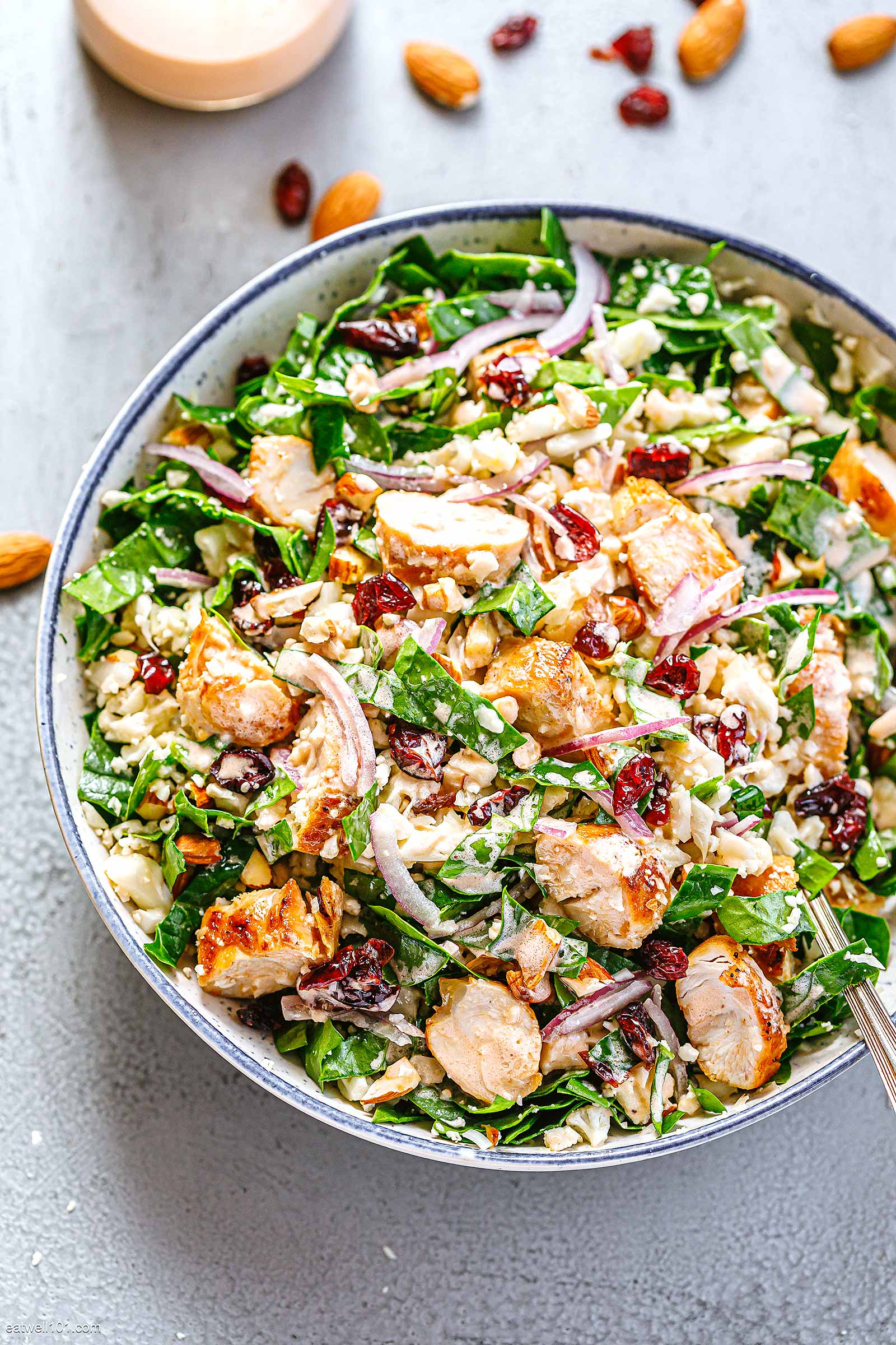 Healthy Spinach Chicken Salad Chicken Salad Recipe Eatwell