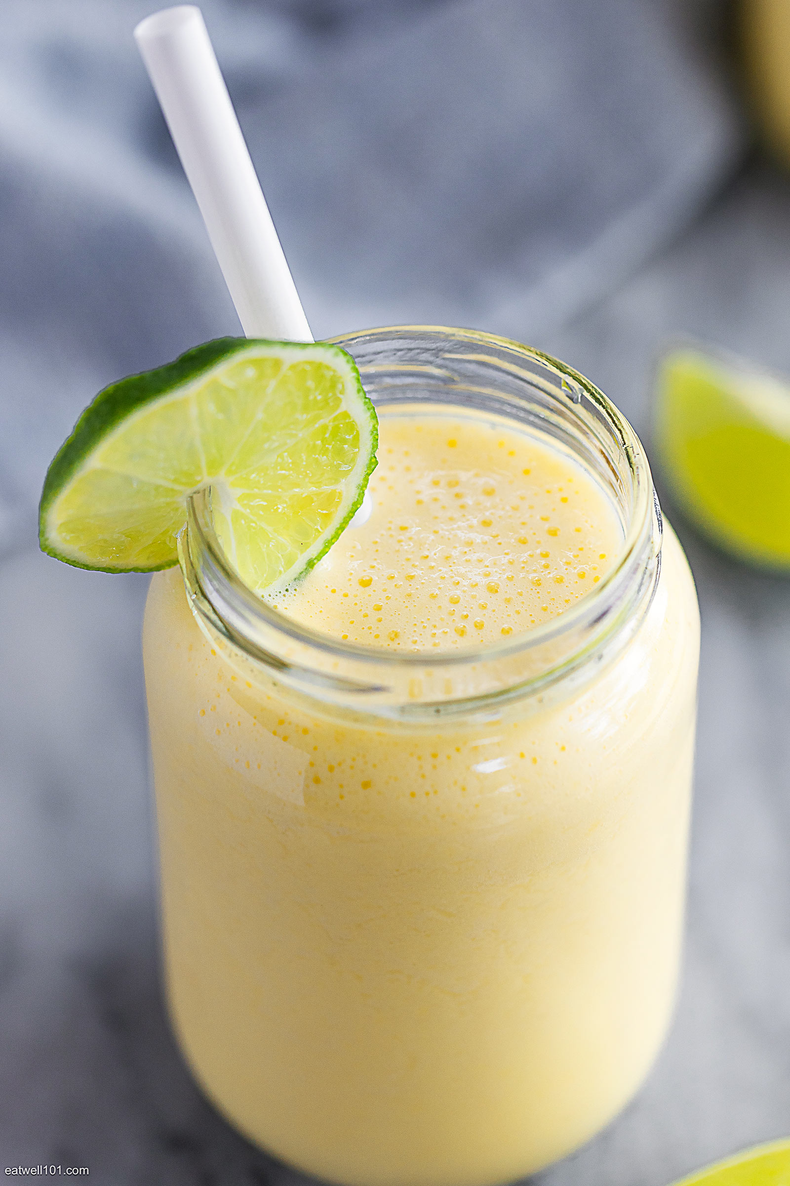 Mango Pineapple Coconut Milk Smoothie Recipe – Dairy-Free Smoothie ...