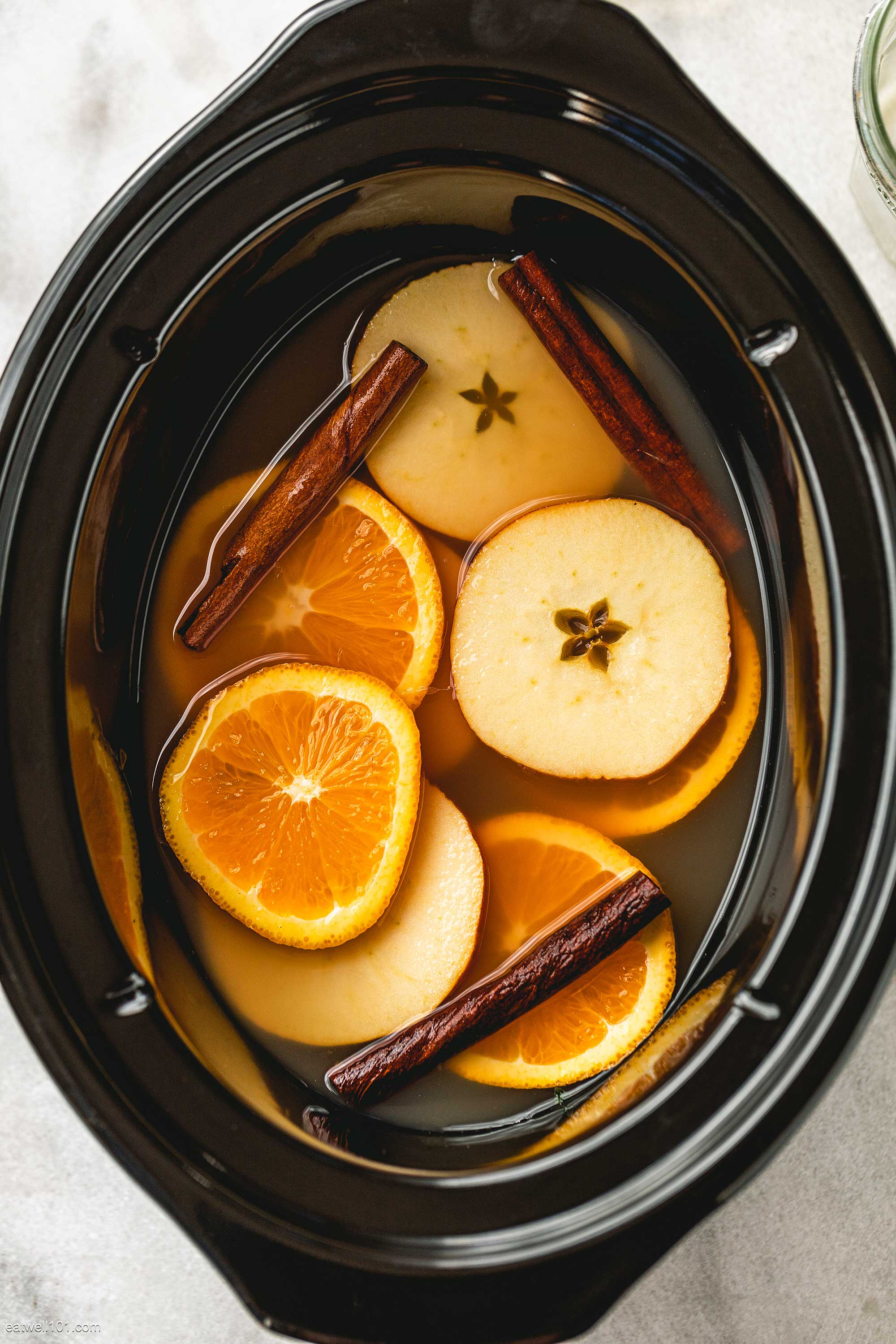Slow Cooker Spiced Apple Cider Recipe with Orange – Apple Cider Recipe ...