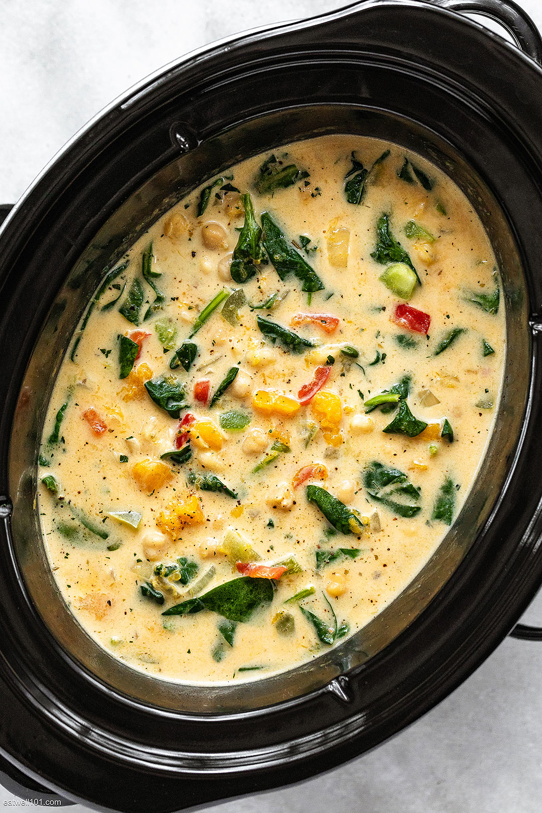 Crockpot Chickpea Butternut Soup Recipe – Crockpot Soup Recipe — Eatwell101