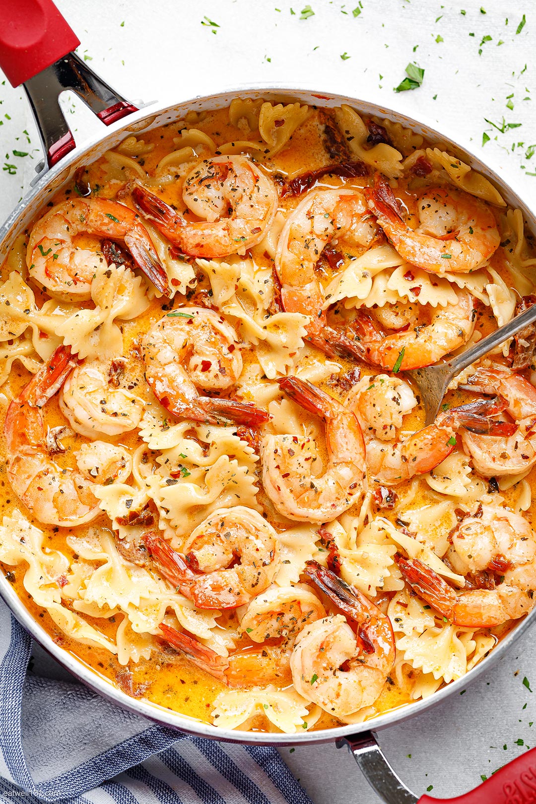 Creamy Shrimp Pasta Recipe – How to Cook Shrimp and Pasta — Eatwell101