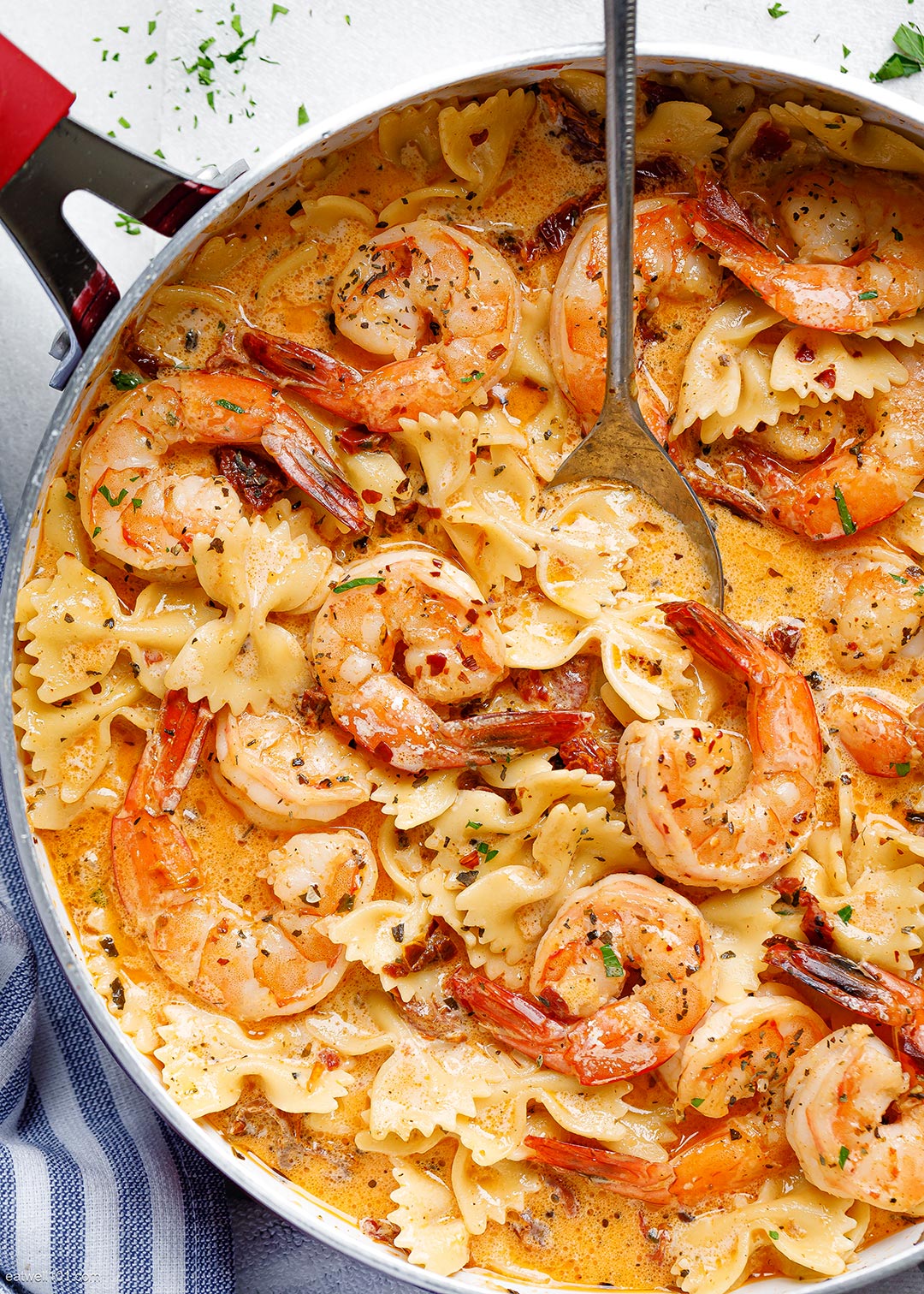 Creamy Shrimp Pasta Recipe – How to Cook Shrimp and Pasta — Eatwell101