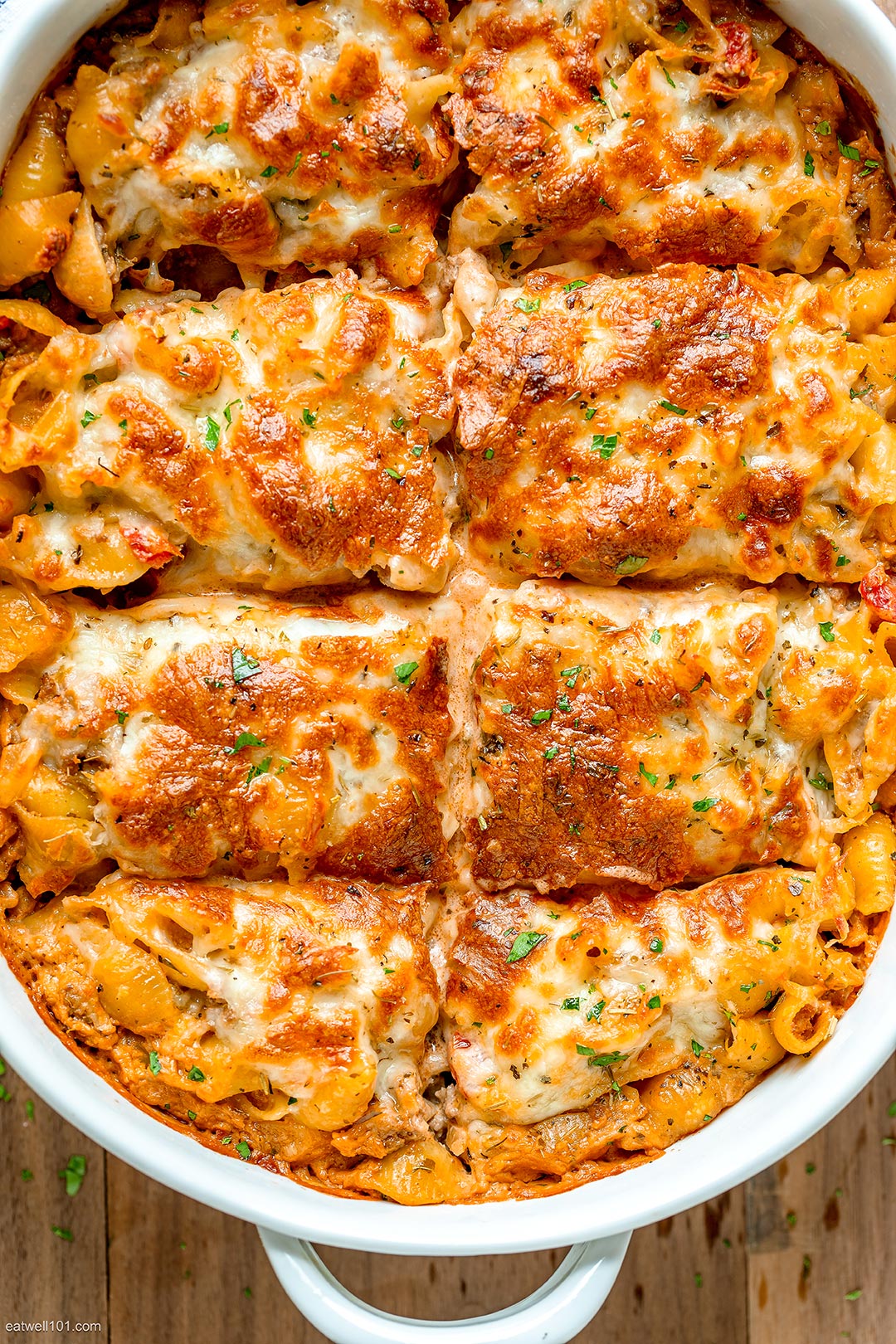 Cheesy Baked Pasta Recipe with Creamy Meat Sauce – Baked Pasta ...