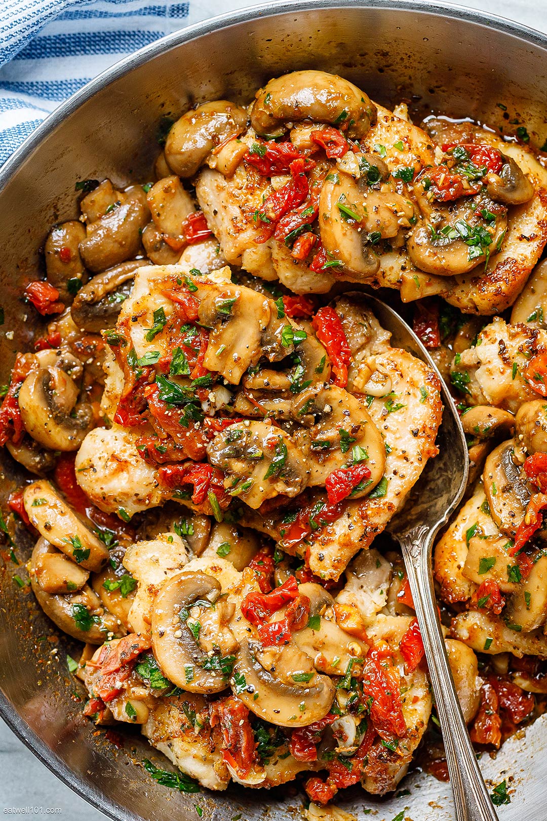 Chicken Thighs With Mushrooms
