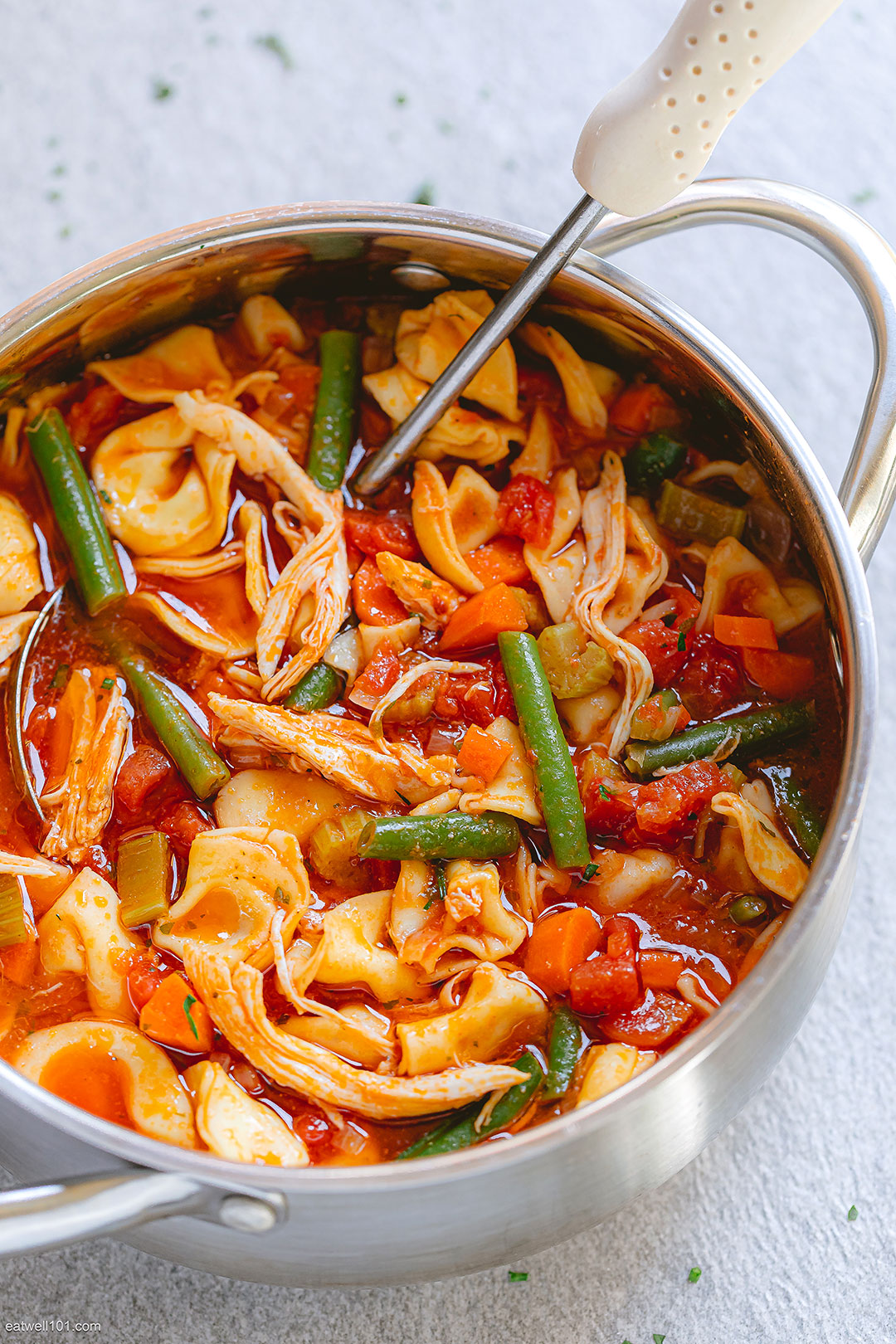 Tortellini Chicken Soup Recipe – Pasta Chicken Soup Recipe — Eatwell101