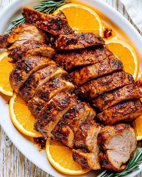 Grilled Pork Tenderloin Skewers Recipe — Eatwell101