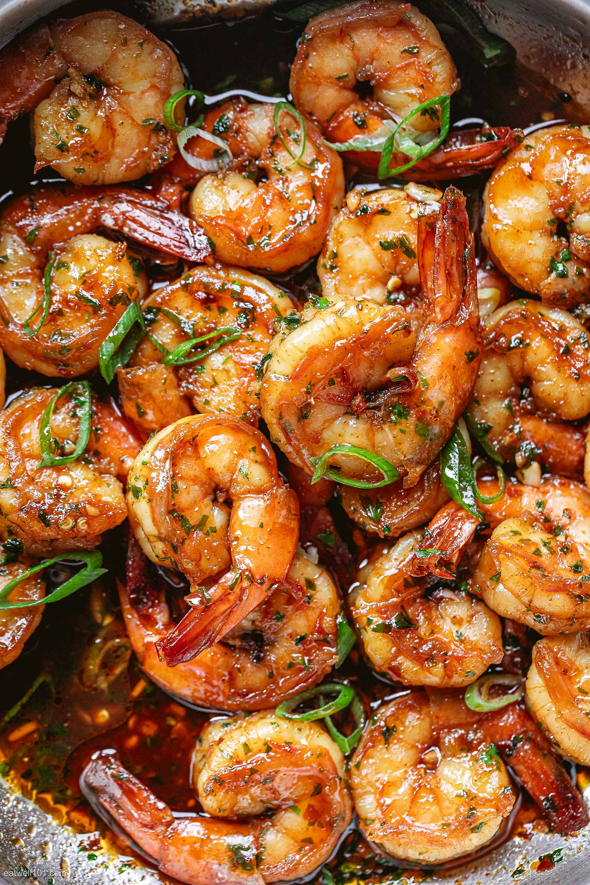 Honey Garlic Shrimp Recipe – Easy Shrimp Recipe — Eatwell101
