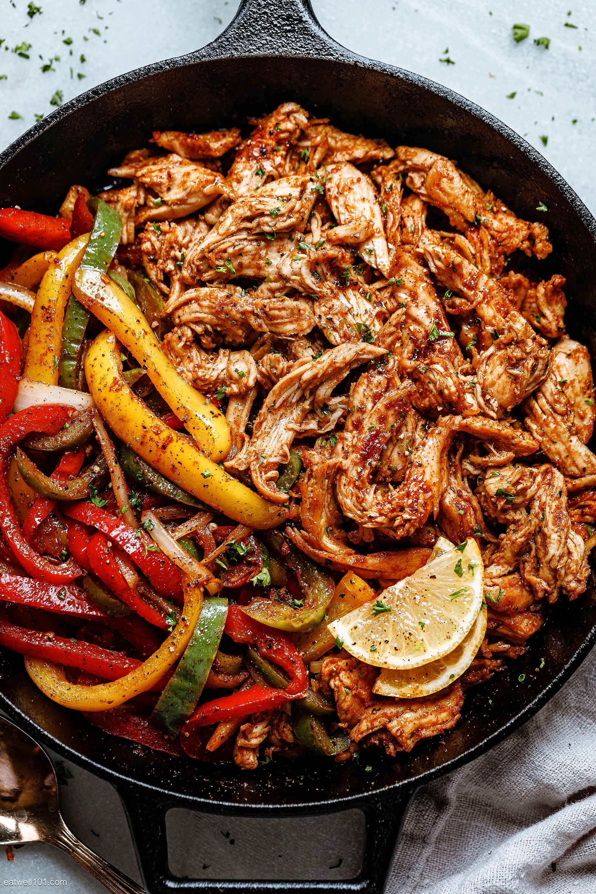 Cast Iron Chicken Fajitas Recipe