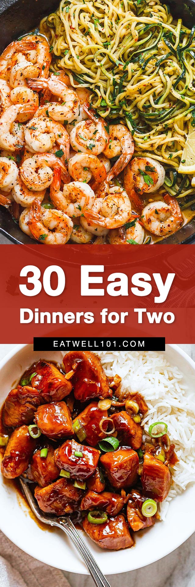 80 Easy Dinner Recipes for Two - Best Dinner Ideas for Two